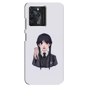 Чехлы Венсдей на Google Pixel 2 XL Уэнсдей (AlphaPrint) (Уэнздей и Вещь)