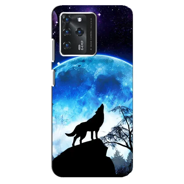 Чехол с принтом «Волк на луну» для Google Pixel 2 XL