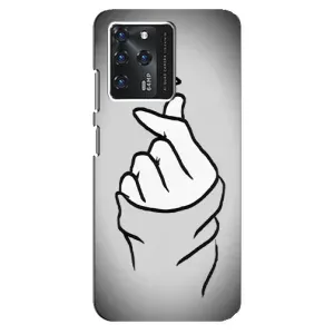 Чехол с принтом для Google Pixel 2 XL (AlphaPrint - Знак сердечка) (Значок Love)