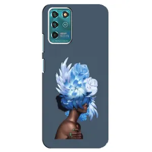 Чехлы (ART) Цветы на Google Pixel 2 (VPrint) (Квіти на голові)