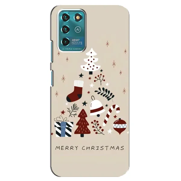 Чехол с принтом «Merry Christmas» для Google Pixel 2
