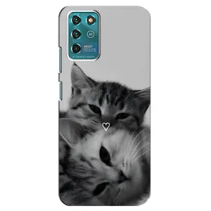 Чохол з принтом «Пара котів» для Google Pixel 2