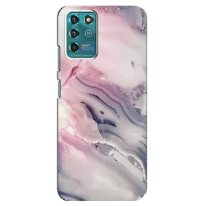 Мраморный чехол на Google Pixel 2 (VPrint) (Пурпурный Мрамор)