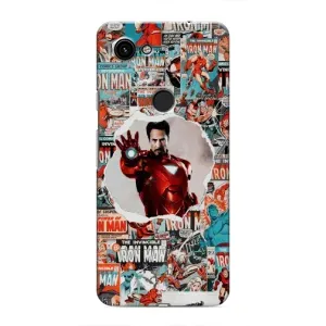 Чехлы с героями Марвел Google Pixel 3 XL (VPrint)