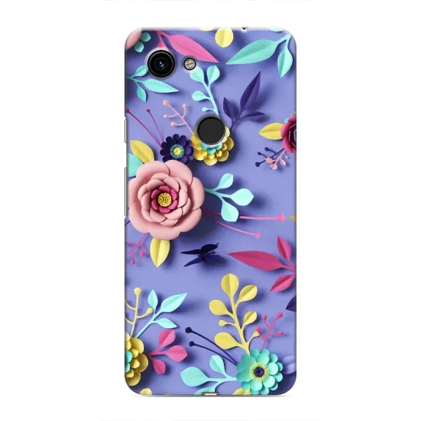 Чохол з принтом «Дизайн квітів» для Google Pixel 3 XL