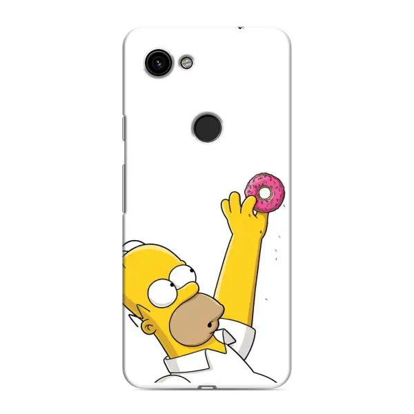 Чехол с принтом «Гомер с пончиком» для Google Pixel 3 XL