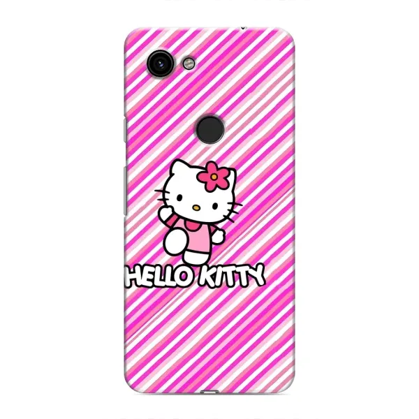 Чохол з принтом «Hello Kytty» для Google Pixel 3 XL