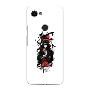 Чехлы на тему: Итачи Учиха для Google Pixel 3 XL (AlphaPrint) (Итачи с атрибутами)