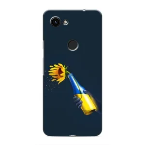 Чехол для Патриота Украины Google Pixel 3 XL - (AlphaPrint) (Коктейль молотова)