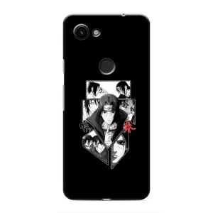 Чехлы на тему: Итачи Учиха для Google Pixel 3 XL (AlphaPrint) (коллаж Итачи)