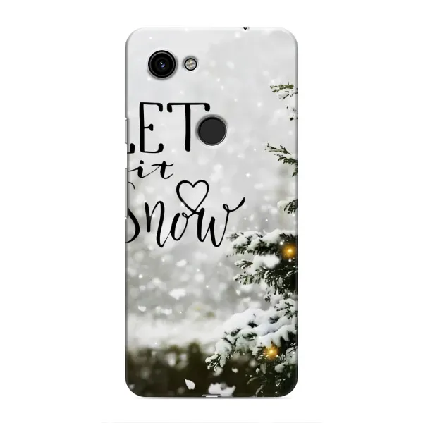 Чехол с принтом «Let it snow» для Google Pixel 3 XL