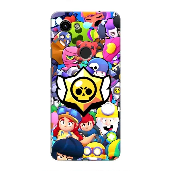 Чехол с принтом «Лого Brawl Stars» для Google Pixel 3 XL