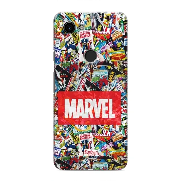 Чехол с принтом «Марвел комиксы» для Google Pixel 3 XL
