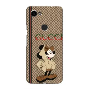 Чехлы ГУЧЧИ для Гугл Пиксель 3 Хл (AlphaPrint) (Mickey GUCCI)