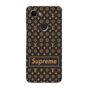 Чехол для Google Pixel 3 XL с картинкой Supreme (AlphaPrint) (Supreme LV)
