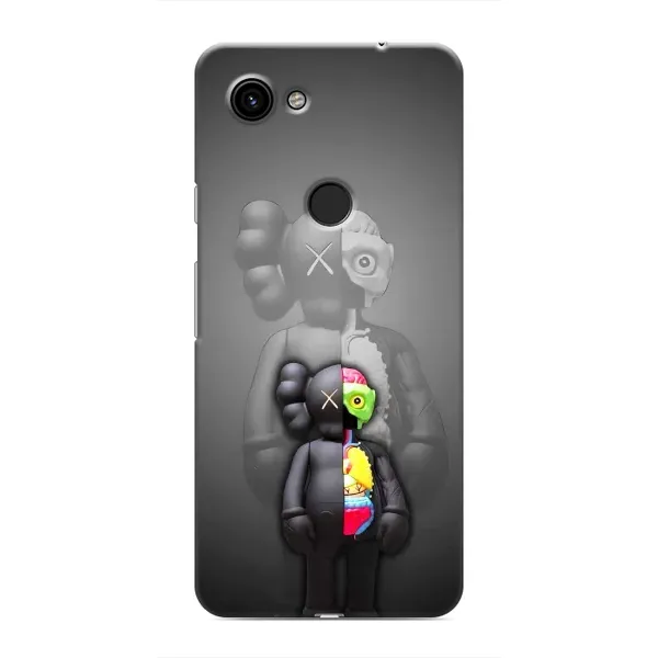 Чехол с принтом «Тело Bearbrick» для Google Pixel 3 XL