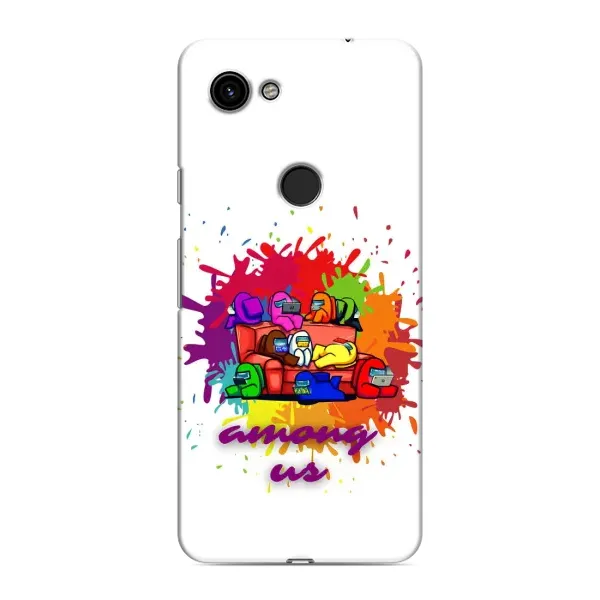 Чехол с принтом «Яркий АмонгАс» для Google Pixel 3 XL
