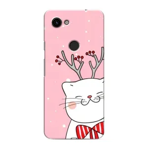 Чохол з принтом «Зимовий кіт» для Google Pixel 3 XL