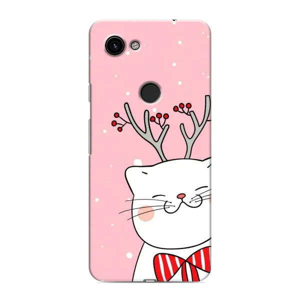 Чехол с принтом «Зимний кот» для Google Pixel 3 XL Чехол с принтом «Зимний кот» для Google Pixel 3 XL