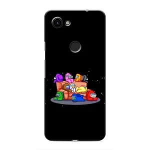 Чехол Амонг Ас для Google Pixel 3a XL (AlphaPrint)