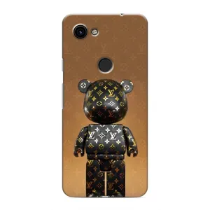 Чехлы для Google Pixel 3a XL - Bearbrick Louis Vuitton (PREMIUMPrint)