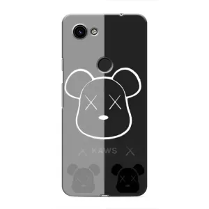 Чохли для Google Pixel 3a XL - Bearbrick Louis Vuitton (PREMIUMPrint) (БеарБрік очі)