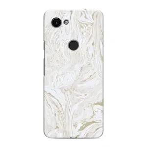 Мраморний чехол на Google Pixel 3a XL (VPrint) (Білий мрамор)