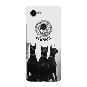 Чохли VERSACE для Ґуґл Піксель 3а ХЛ (PREMIUMPrint) (Доберман Версаче)