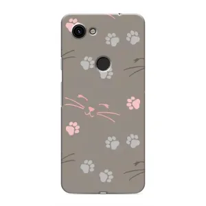 Чохол з малюнком кіт на Google Pixel 3a XL (Лапи і вуса)