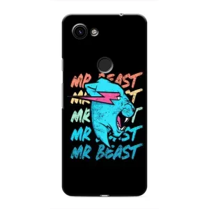Чохли Містер Біст для Ґуґл Піксель 3а ХЛ (logo Mr beast)