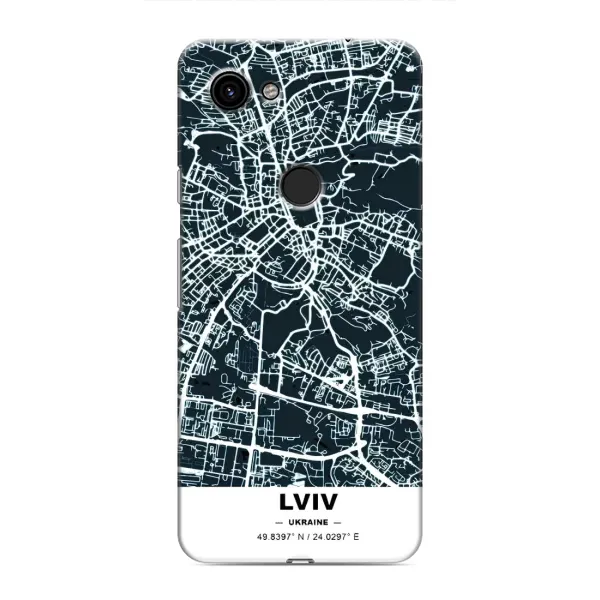 Чохол з принтом «Львів» для Google Pixel 3a XL