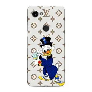 Чехли для Google Pixel 3a XL - Скрудж МакДак Louis Vuitton (PREMIUMPrint) (Макдак на стилі)