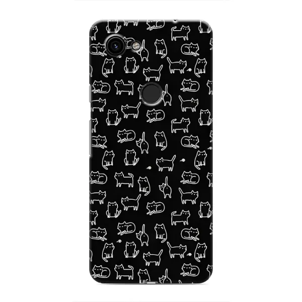 Чехол с принтом «Меленькие котики» для Google Pixel 3a XL