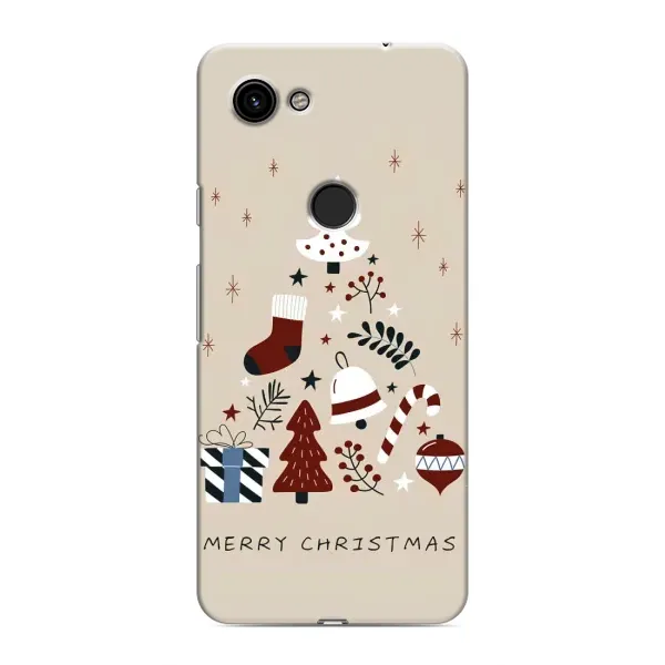 Чохол з принтом «Merry Christmas» для Google Pixel 3a XL