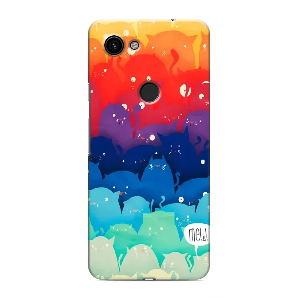 Чохол з принтом «Mew» для Google Pixel 3a XL