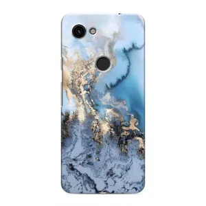 Мраморний чехол на Google Pixel 3a XL (VPrint) (Ніжний мрамор)
