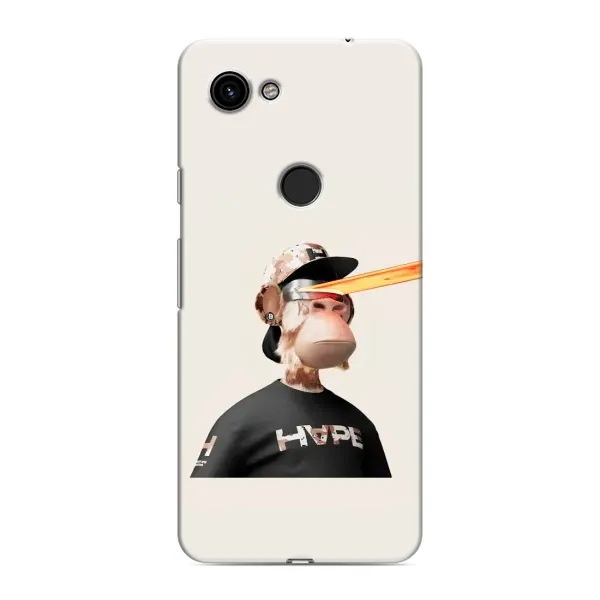 Чохол з принтом «мавпа NFT в окулярах» для Google Pixel 3a XL