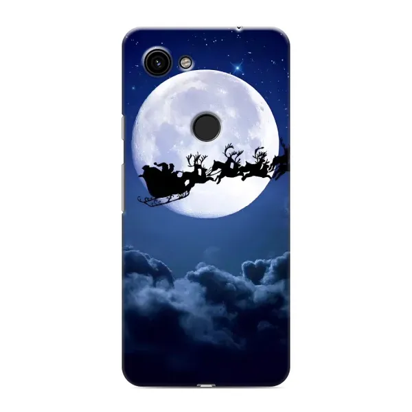 Чохол з принтом «Санта - місяць» для Google Pixel 3a XL