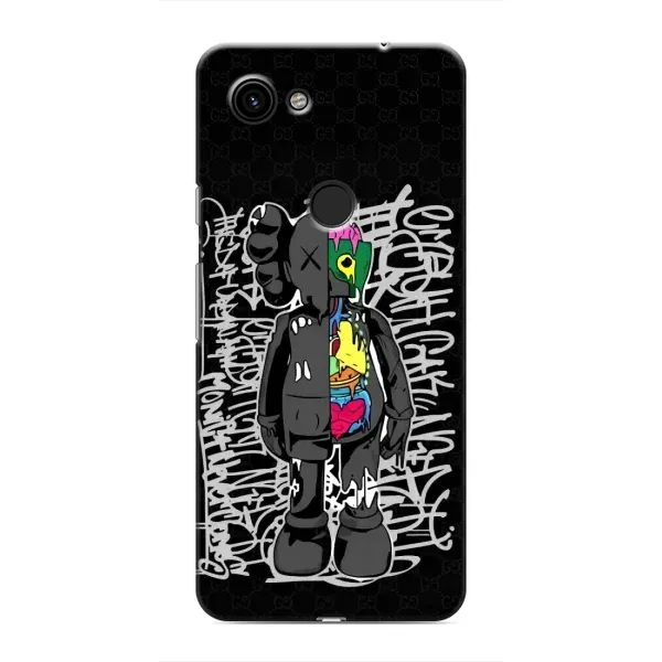 Чохол з принтом «Стиль Bearbrick» для Google Pixel 3a XL