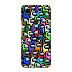 Чехол Амонг Ас для Google Pixel 3a XL (AlphaPrint) (Убит)