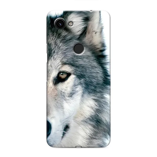 Чохол з принтом «Вовк» для Google Pixel 3a XL