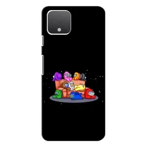 Чохли Амонг Ас для Google Pixel 4 XL (AlphaPrint) (Амонг-ас)