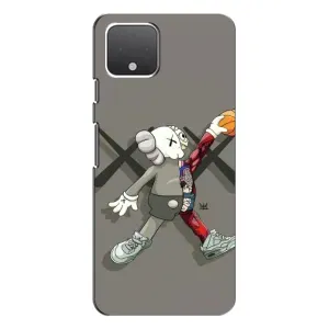 Чохли для Google Pixel 4 XL - Bearbrick Louis Vuitton (PREMIUMPrint) (Беарбрік Джордан)