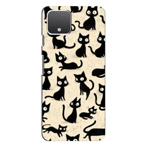 Чохол з малюнком кіт на Google Pixel 4 XL