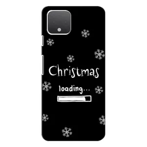 Різдвяні, Святкові Чохли для Ґуґл Піксель 4 XL (Christmas loading)
