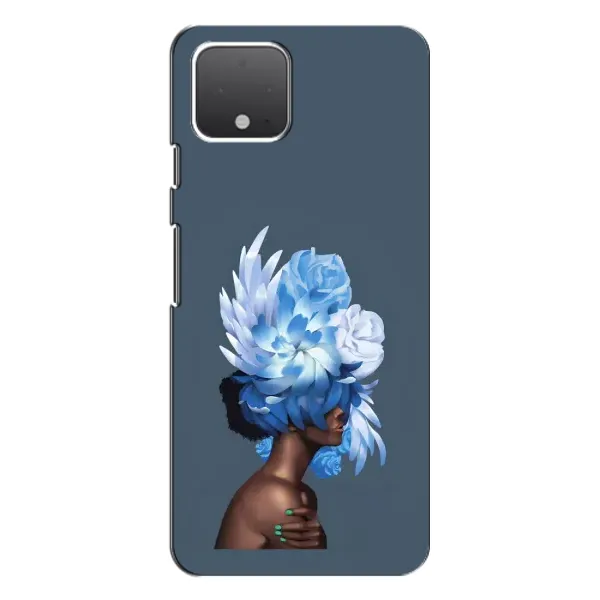 Чехол с принтом «Цветы на голове» для Google Pixel 4 XL