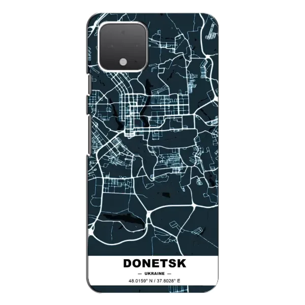 Чехол с принтом «Донецк» для Google Pixel 4 XL