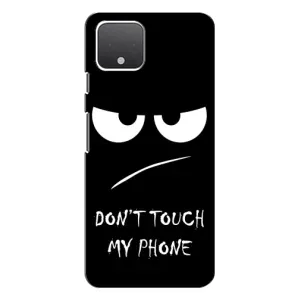 Чохол для Ґуґл Піксель 4 XL - (AlphaPrint) з принтом (ТОП продажів) (Dont Touch)