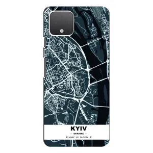 Чохли для Ґуґл Піксель 4 XL Міста України (Київ)