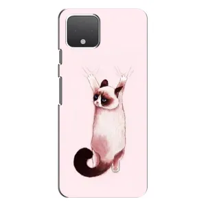 Чохол на Ґуґл Піксель 4 XL з Котиками (VPrint) (Котик падає)